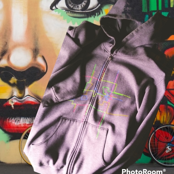 DC Graffiti zip hoodie - Picture 3 of 13